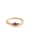 Astrid & Miyu Serpent 18kt Gold-plated Ring In Gold
