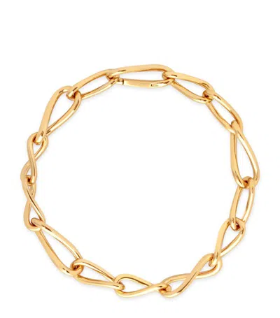 Astrid & Miyu Gold-plated Infinite Chain Bracelet