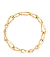 Astrid & Miyu Gold-plated Infinite Chain Bracelet In Gold