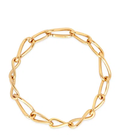 Astrid & Miyu Gold-plated Infinite Chain Bracelet