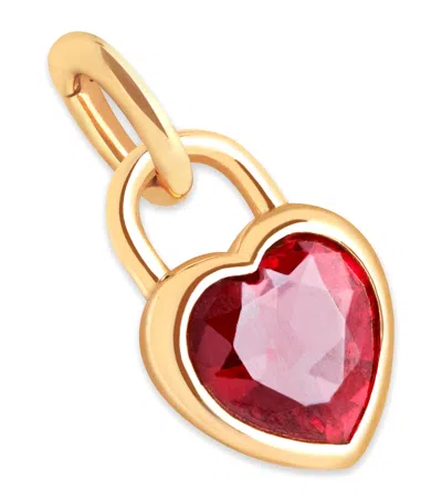 Astrid & Miyu Gold-plated Silver Heart Charm