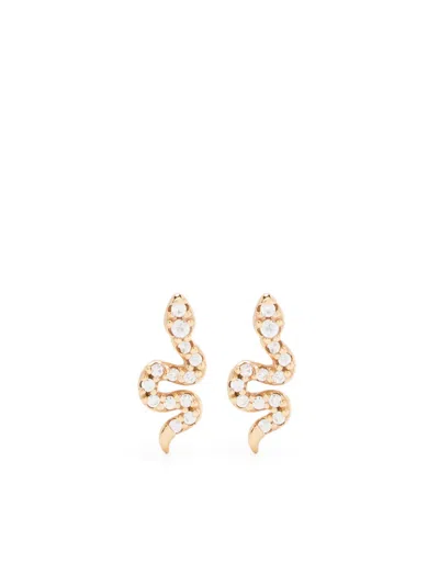 Astrid & Miyu Huggies Ohrringe In Gold