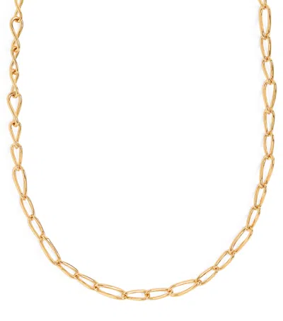 Astrid & Miyu Infinity Chain Necklace In Gold