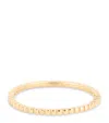 Astrid & Miyu Yellow Gold Ridged Band Ring In Gold