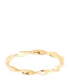 Astrid & Miyu Yellow Gold Twist Ring In Gold