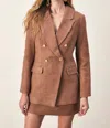 Astrid Presley Blazer In Brown