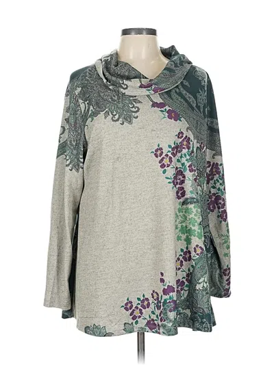 Pre-owned Astrologie Poncho In Gray