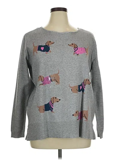 Pre-owned Astrologie Pullover Sweater In Gray