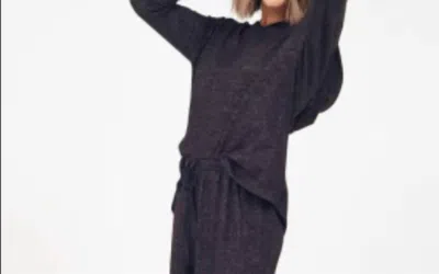 Astrologie Women's Teigen Super Soft Hoodie In Heather Black In Grey