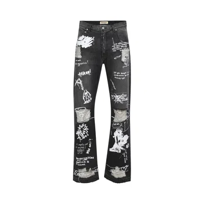 Pre-owned Astrum Dedication Denim 'black' | Men's Size 38