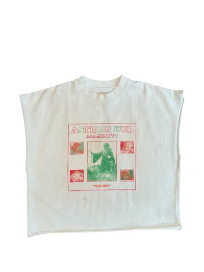 Astrum Dub Cut-off T-shirt In White