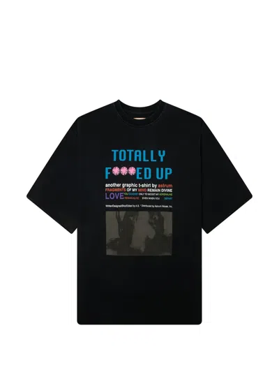 Astrum Graphic-print T-shirt In Black