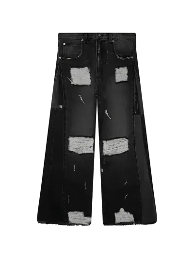 Astrum Legacy Distressed-effect Jeans In Black