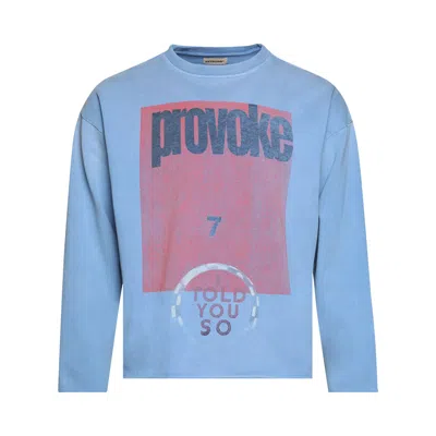 Pre-owned Astrum Provoke Long-sleeve Tee 'washed Blue' | Men's Size L