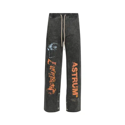 Pre-owned Astrum Question 7 Sweatpant 'washed Grey' | Men's Size Xl In Gray