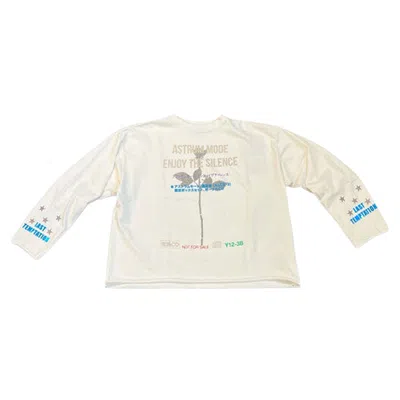 Pre-owned Astrum Silence Long-sleeve Tee 'bone' | White | Men's Size Xl