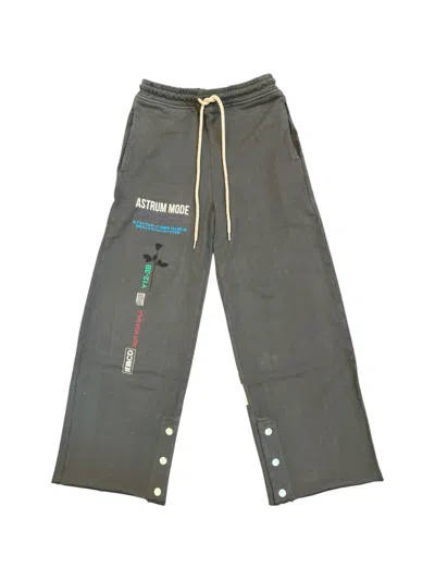Astrum Silence Printed Sweatpants In Gray