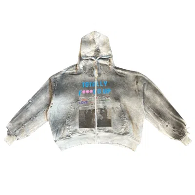 Pre-owned Astrum Tfu Zip Hoodie 'grey' | Men's Size S In Gray