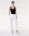 At Authenticated Resale Crop Flare Trouser - Resale In Black