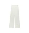 At Authenticated Resale Pleated Trouser - Resale In White