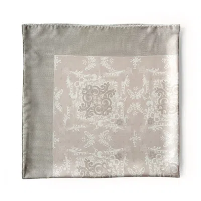 At Home With Ray Women's Neutrals Rococo Bandana In Cotton