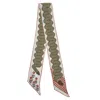 At Home With Ray Women's Neutrals Summer Eden Linen Ribbon Scarf In Clay