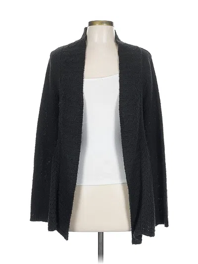 Pre-owned At Last... Cardigan Sweater In Black