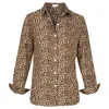 At Last... Women's Freya Shirt In Baby Leopard