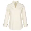 At Last... Women's Neutrals Chelsea Shirt In Ivory In White
