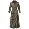 At Last... Women's Temptress Dress In Leopard Print