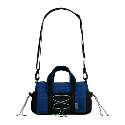 Atacz Men's Blue Rift Barrel Bag - Indigo