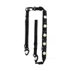 Atacz Women's Black Bloom Beads Strap