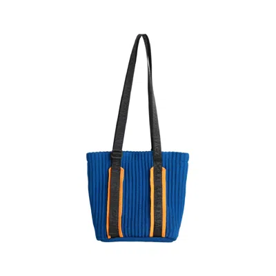 Atacz Women's Blue / Yellow / Orange Nimbus Mini Tote - Indigo