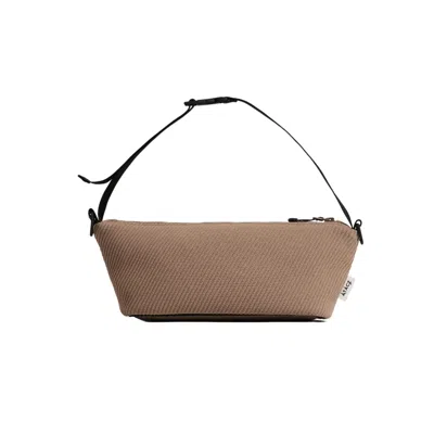 Atacz Women's Brown Rift Baguette Bag - Mocha