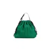 Atacz Women's Green / Blue Twist Bag - Jade
