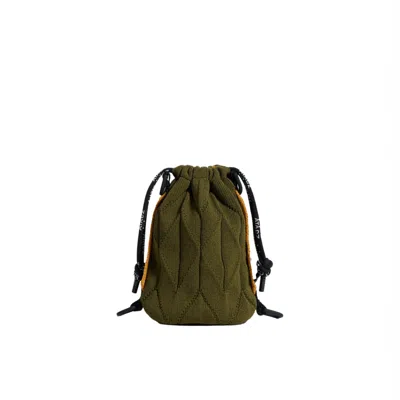 Atacz Women's Mini Twist With Black Utility Strap - Army Green