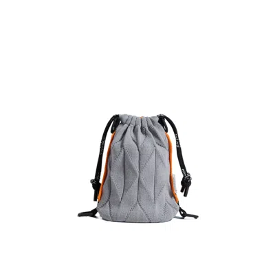 Atacz Women's Mini Twist With Black Utility Strap - Grey