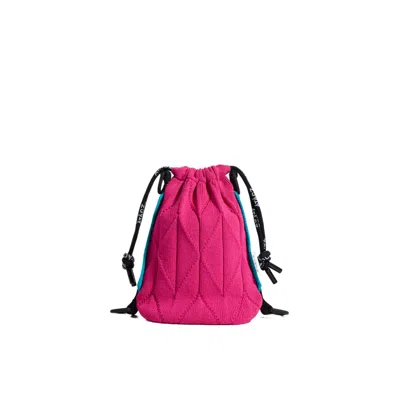 Atacz Women's Pink / Purple Mini Twist With Black Utility Strap - Fuchsia