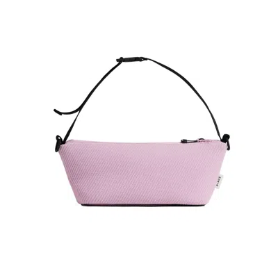 Atacz Women's Pink / Purple Rift Baguette Bag - Pink