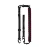 Atacz Women's Red / Blue Bind Strap - Red Stripes