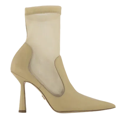 Atana Anna Boot 95 Wheat Leather In Beige