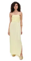Atelier 1756 Roser Dress Light Yellow In Light Yellow
