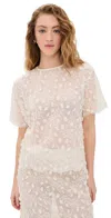 Atelier 1756 Yuliette Top White In White
