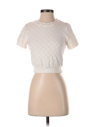 Pre-owned Atelier Cardigan Sweater In White