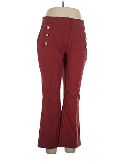 Pre-owned Atelier Casual Pants In Burgundy