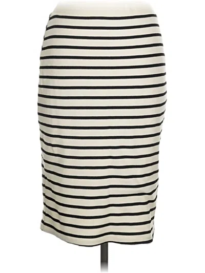 Pre-owned Atelier Casual Skirt In Ivory