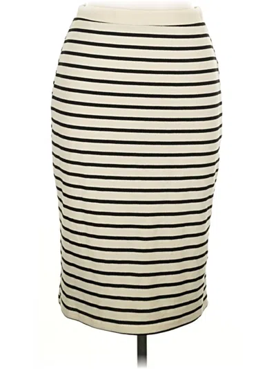 Pre-owned Atelier Casual Skirt In Ivory