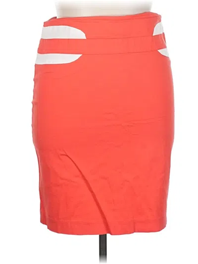 Pre-owned Atelier Casual Skirt In Orange