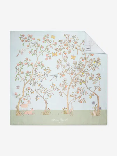 Atelier Choux Baby Boys In Bloom Swaddle In White