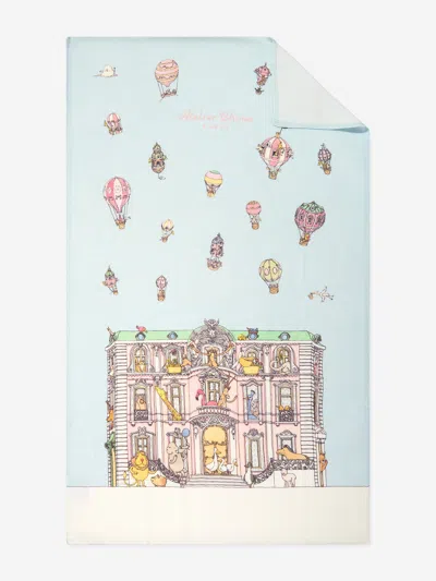 Atelier Choux Kids'  Baby Cashmere Monceau Blanket In Pink